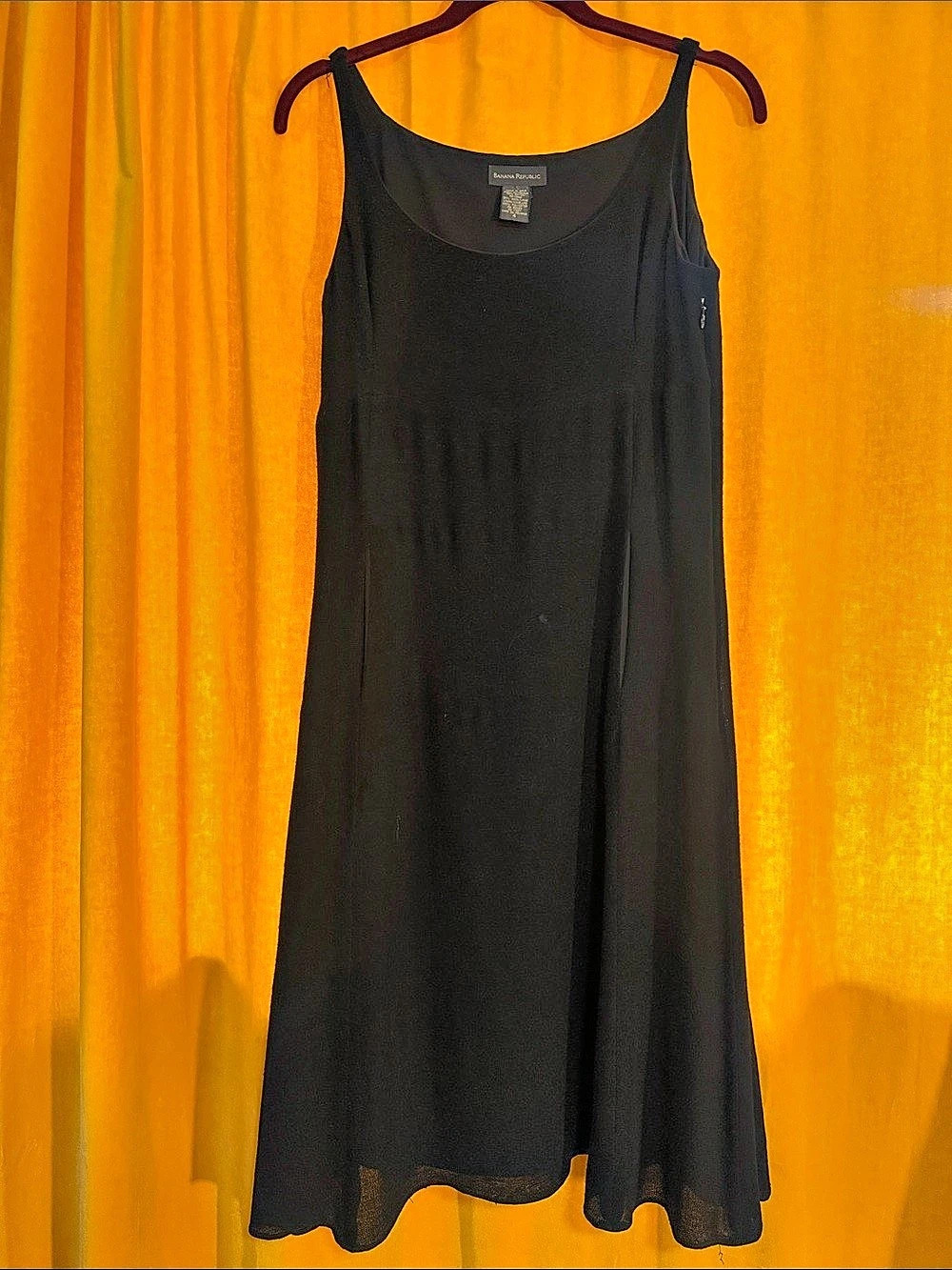 Banana Republic Black Madi Dress Size 4